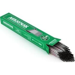 Rutil Kaynak Elektrodu 3.25x350 mm 1 Paket Elektrot (100 Adet) - Rutil sınıf E6013 kaynak elektrodu, 3.25x350 mm çap ve uzunlukta. 100 adetlik paket. Kolay tutuşan, çok yönlü kullanım özelliği sayesinde genel çelik kaynak, yapı içi montaj, tamir-bakım, demir doğrama işlerinde tercih edilir. Orta-kalın metal levha (3-8 mm), yüksek mukavemet gereken yapısal kaynak için ideal kalınlık.