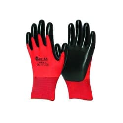 İşçi Eldiveni Kırmızı Latex 1/2 Kokusuz 9 Numara