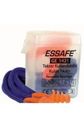 Essafe Çam Tipi Kulak Tıkacı Kordonlu Kutulu 24dB GE 1425