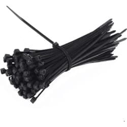 Kablo Bağı Cırt Plastik Kelepçe Siyah 8x650 mm 13 adet - Siyah cırt plastik kablo bağı, 8 mm genişlik × 650 mm uzunluk, 13 adetlik paket. Kalın kategoride 80 kg maksimum çekme yükü dayanımı. ağır sanayi kablolama, büyük makina, dış mekan boru bağlama, dev ekipman işlerinde tercih edilir; sanayi elektrikçi, ağır endüstri tesisat, dış mekan altyapı ekibi mesleklerinin günlük kullanımı için tasarlanmıştır.