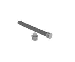 Tie-Rot Tayrot Tayrod Koruyucu Boru Başlığı 32mm (Tıkaçlı Tip)