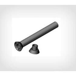 Tie-Rot Tayrot Tayrod Koruyucu Boru Başlığı 18mm (Huni Tip) 3