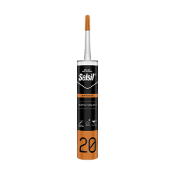 Selsil Akrilik Mastik Beyaz 500 gr 1