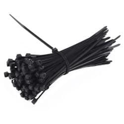 Kablo Bağı Cırt Kelepçe Plastik Siyah 4,8X300 mm 60 Adet