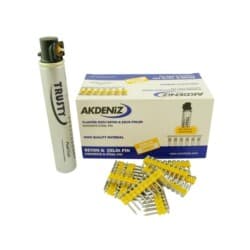 Gazlı Çivi Plastiğe Dizili (1000 adet + Gaz)