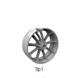 Fore Kazık Tipi Paspayı 50mm Ø8-16 150 Adet