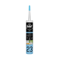 Selsil Yağmura Dayanıklı Mastik Beyaz 485gr 1