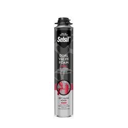Selsil Çift Valfli PU Köpük Açık Sarı 750 ml
